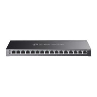 TP-LINK JetStream Smart Switch TL-SG2016P - Switch - 1 Gbps