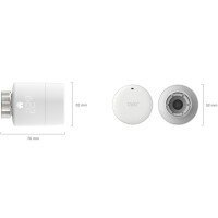 Tado  Smart Radiator Thermostat - Weiß - ABS...