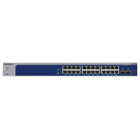 Netgear XS724EM - Managed - L2 - 10G Ethernet (100/1000/10000) - Rack-Einbau - 1U