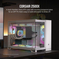 Corsair Geh Midi 2500X Tempered Glass White