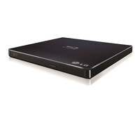 HLDS LG BP55EB40 - Schwarz - Ablage - CE - Safety UL - C-UL - TÜV - SEMKO - Laser Safety - EMC - Desktop / Laptop - Blu-Ray RW - USB 2.0 & eSATA