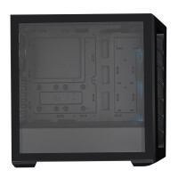 Cooler Master MasterBox MB520 ARGB - Midi Tower - PC - Schwarz - ATX - EATX - micro ATX - Mini-ITX - SSI CEB - Kunststoff - Stahl - Gehärtetes Glas - 16,5 cm