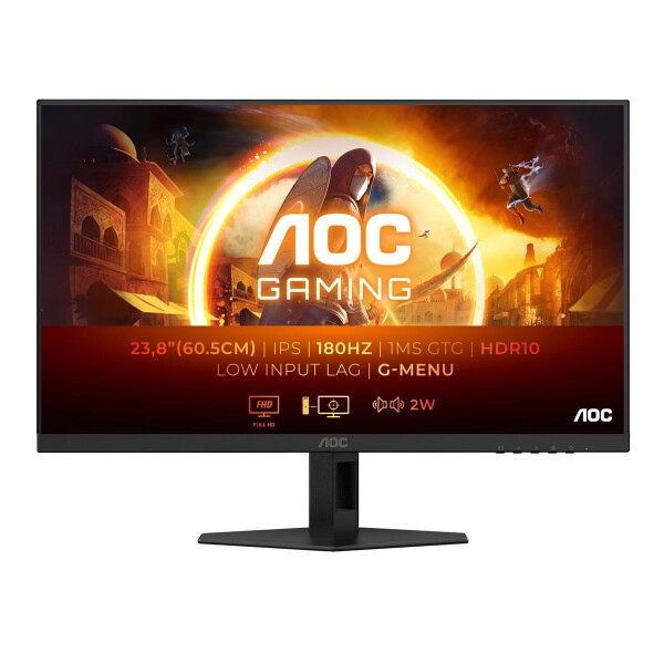 AOC 60.0cm 23.8" 24G4XE 16 09 2xHDMI+DP Fast IPS black retail - Flachbildschirm (TFT/LCD) - 23,8"