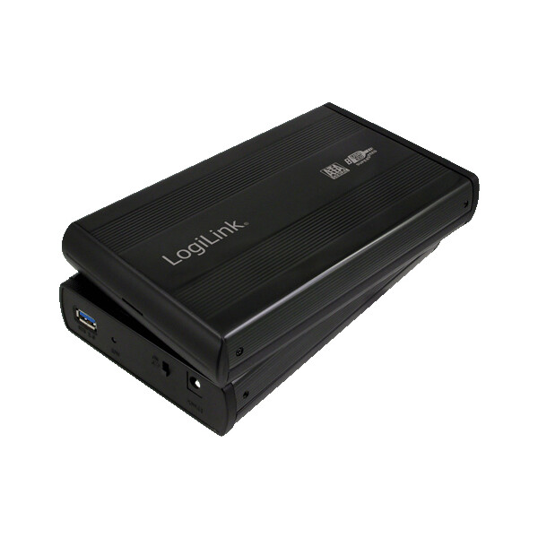 LogiLink UA0107 - 3.5 Zoll - SATA - 5 Gbit/s - Hot-Swap - Schwarz