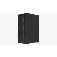 AEROCOOL ADVANCED TECHNOLOGIES Aerocool Quantum Mesh-G-BK-V2 - Midi Tower - PC - Schwarz - ATX - micro ATX - Mini-ITX - ABS - SPCC - Gaming