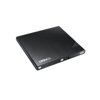 Lite-On eBAU108 - Schwarz - Desktop / Notebook - DVD Super Multi DL - USB 2.0 - CD - DVD - 24x