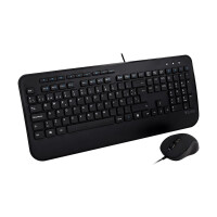 V7 CKU300ES - Tastatur-und-Maus-Set - USB