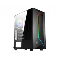 MSI MAG VAMPIRIC 100R - Midi Tower - PC - Schwarz - ATX -...