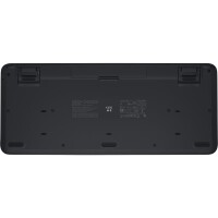 Logitech 920-010914 - Volle Größe (100%) - Kabellos - Bluetooth - Membran Key Switch - AZERTY - Graphit