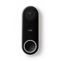 Nest Labs Nest Hello, H.264, Schwarz, IPX4, Outdoor, 3 MP, 1600 x 1200 Pixel