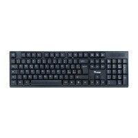 Equip Kabelloses Tastatur und Mausset - IT Layout (QWERTY) - Volle Größe (100%) - Kabellos - RF Wireless - QWERTY - Schwarz - Maus enthalten