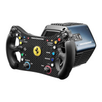 ThrustMaster Ferrari 488 GT3, Steuerrad, PC, D-Pad, Menü-Taste, Modus-Taste, Schaltfläche Start, Analog / Digital, Kabelgebunden, Schwarz