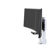 Ergotron TRACE ™ Dual Monitorhalterung (weiß), Klemme, 9,8 kg, 54,6 cm (21.5"), 68,6 cm (27"), 100 x 100 mm, Weiß