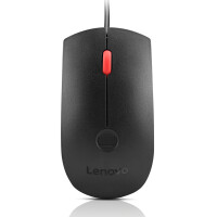 Lenovo 4Y51M03357, Beidhändig, Optisch, USB Typ-A, 1600 DPI, Schwarz