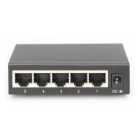 DIGITUS 5-Port Gigabit Switch, Unmanaged