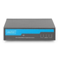 DIGITUS 5-Port Gigabit Switch, Unmanaged