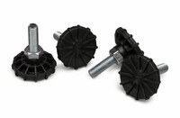 Equip füsse für Serverschränke 4Stk schwarz - 0,12 m