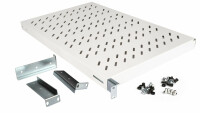 Equip Fachboden variabel 19" für Serverschränke 1U gr - Zubehör Stromversorgung - 1 m