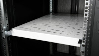 Equip Fachboden variabel 19" für Serverschränke 1U gr - Zubehör Stromversorgung - 1 m