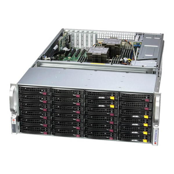 Supermicro Barebone UP Storage SuperServer 4U Dual Sockel 4677 SSG-641E-E1CR36H - Server-Barebone - Barebone