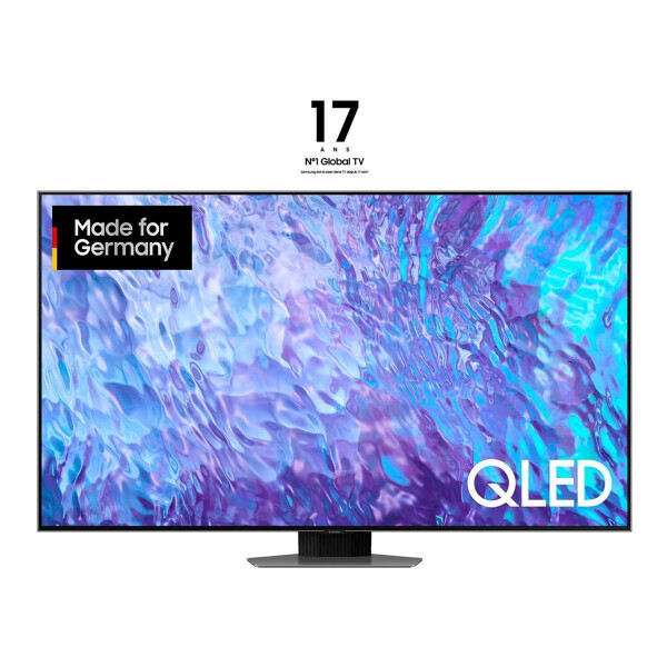 Samsung QLED 4K Q80C QLED-TV 138 cm 55 Zoll EEK G A - CI+ DVB-C DVB-S2