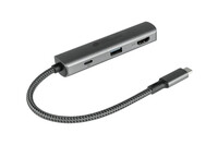 Good Connections USB-C -Hub 3-Port 1x HDMI 2.0 PD 94W USB 3.0 A anthrazit Good