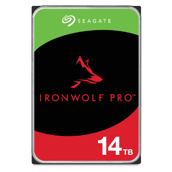 Seagate IronWolf Pro ST14000NT001, 3.5", 14 TB, 7200 RPM