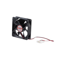 StarTech.com 92mm Gehäuselüfter - Lüfter für PC Gehäuse mit LP4 Molex Stecker, Ventilator, 9,2 cm, 2200 RPM, 26 dB, 39,35 cfm, Schwarz