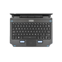 Gamber-Johnson 7160-1869-02, QWERTZ, Deutsch, Touchpad, 2 Millionen Zeichen, Samsung, Tab Active4 Pro