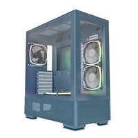 MONTECH SKY TWO Midi-Tower - blau M - Midi/Minitower -...
