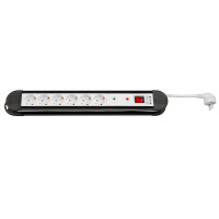 Wentronic Goobay 51281, 6 AC-Ausgänge, CEE, Typ F, 230 V, 50 Hz, 16 A, 3500 W