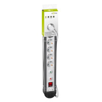 Wentronic Goobay 51281, 6 AC-Ausgänge, CEE, Typ F, 230 V, 50 Hz, 16 A, 3500 W