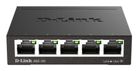 D-Link DGS-105 - Unmanaged - L2 - Gigabit Ethernet (10/100/1000) - Vollduplex