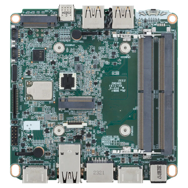 ASUS NUC 14 Pro Board WNUC14RVBI300000I - Motherboard - UCFF - Mainboard - DDR5