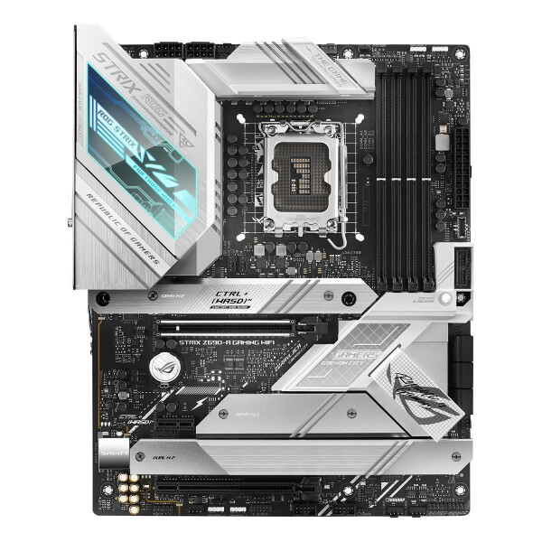 ASUS ROG STRIX Z690-A GAMING WIFI, Intel, LGA 1700, Intel® Celeron®, Intel® Core™ i3, Intel® Core™ i5, Intel® Core™ i7, Intel® Core™ i9,..., DDR5-SDRAM, 128 GB, DIMM