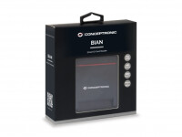 Conceptronic SCR01B - USB 2.0 - Schwarz - 63 g