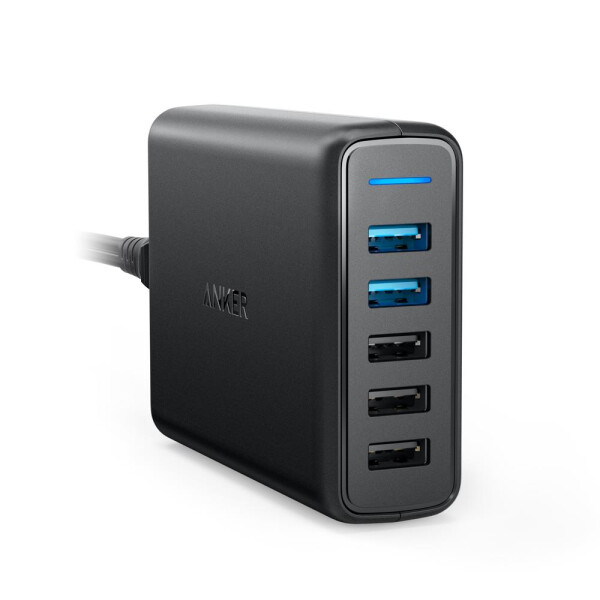 Anker Innovations Anker PowerPort Speed 5, Indoor, AC, Schwarz