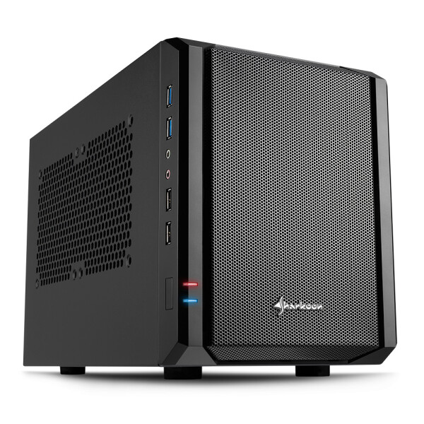 Sharkoon QB One, PC, Schwarz, Mini-ITX, 15 cm, 31,5 cm, 14,5 cm