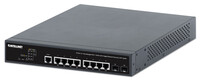 Intellinet L2+ Managed PoE++ Switch 8x Gbit 2x SFP - Switch - 1 Gbps