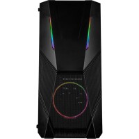 Inter-Tech IT-3303 HORNET - Tower - PC - Schwarz - ATX - ITX - micro ATX - Acryl - Multi