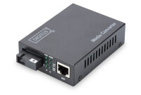 DIGITUS Bidirectional Gigabit Medienkonverter, RJ45 / SC
