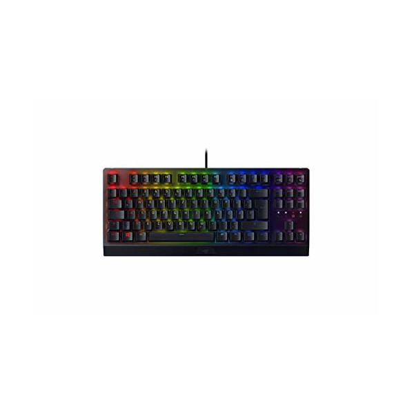 Razer Blackwidow V3, Volle Größe (100%), USB, Mechanischer Switch, QWERTZ, RGB-LED, Schwarz