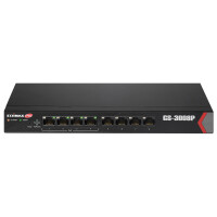 Edimax GS-3008P, Managed, Gigabit Ethernet (10/100/1000),...