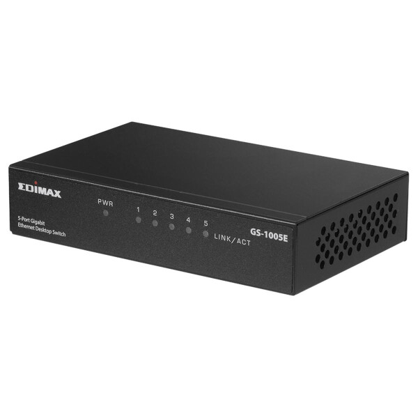 Edimax GS-1005E, Unmanaged, Gigabit Ethernet (10/100/1000), Wandmontage