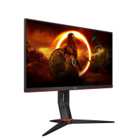 AOC G2 24G2ZU/BK, 60,5 cm (23.8"), 1920 x 1080 Pixel, Full HD, LED, 0,5 ms, Schwarz, Rot