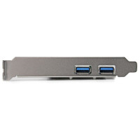 StarTech.com 2 Port USB 3.0 SuperSpeed PCI Express Schnittstellenkarte mit SATA Stromanschluss, PCIe, USB 3.2 Gen 1 (3.1 Gen 1), 5 Gbit/s, 0 - 60 °C, 0 - 80 °C, 10 - 90%