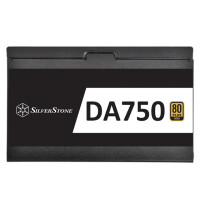 SilverStone DA750 Gold, 750 W, 90 - 264 V, 47 - 63 Hz,...