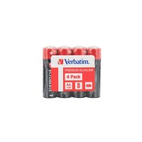 Verbatim AA - Einwegbatterie - AA - Alkali - 1,5 V - Premium - Schwarz - Rot