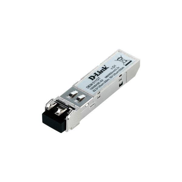 D-Link DEM-311GT, Faseroptik, 1000 Mbit/s, SFP, LC, 50/125 µm, SX