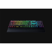 Razer Huntsman V3 Pro, Kabelgebunden, USB, Optischer Schlüsselschalter, QWERTZ, RGB-LED, Schwarz